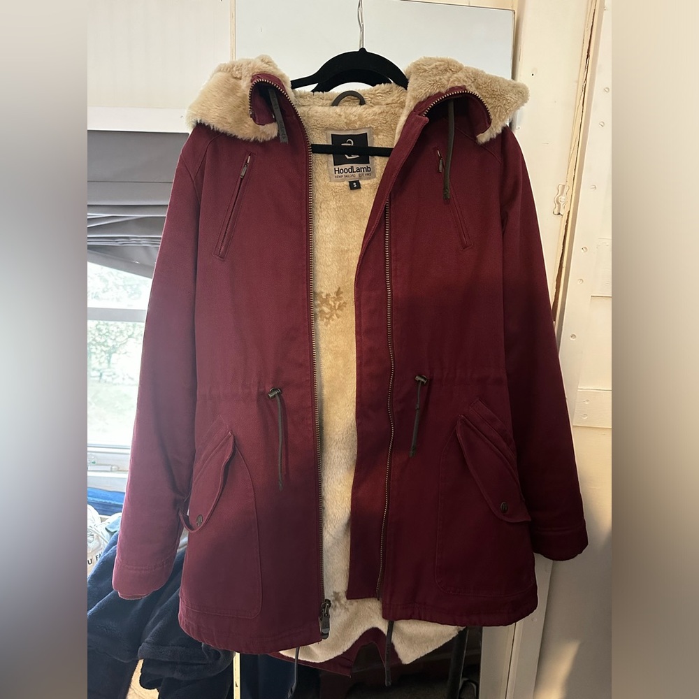 Ladies Hoodlamb Winter Parka